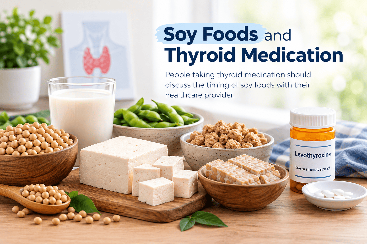 Soy foods and thyroid medication
