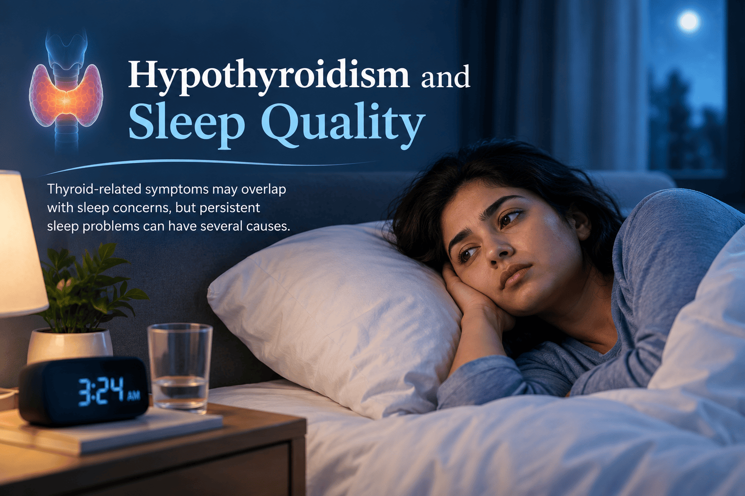 thyroid and sleep problems associated with hypothyroidism